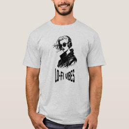 Lo-Fi Sfeer Vector Kunst T-shirt