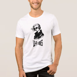 Lo-Fi Sfeer Vector Kunst Tri-Blend Shirt