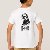 Lo-Fi Sfeer Vector Kunst Tri-Blend T-shirt (Achterkant)