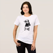 Lo-Fi Sfeer Vector Kunst Tri-Blend T-shirt (Voorkant volledig)