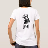 Lo-Fi Sfeer Vector Kunst Tri-Blend T-shirt (Achterkant)