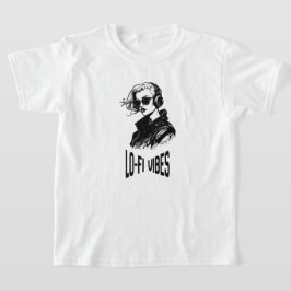 Lo-Fi Sfeer Vector Kunst Tri-Blend T-shirt