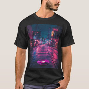 Lo-Fi straten van Tokio T-shirt