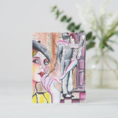 Lo han visto con otra! - Tango Briefkaart (Staand voorkant)