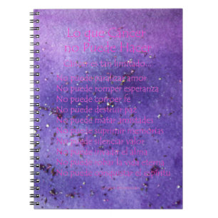 Lo Paars Mist Glitter Notitieboek
