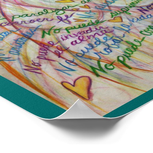 Lo que Cáncer no Puede Hacer Angel Poster Print (Hoek)