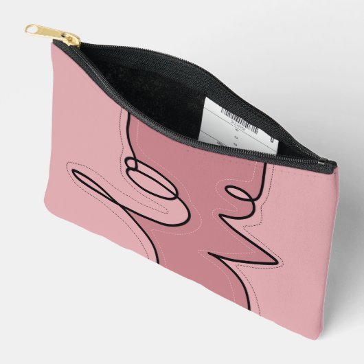 LO-VE Print Knip Naai Tas (Open)