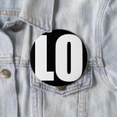 LO(VE) RONDE BUTTON 4,0 CM (In situ)