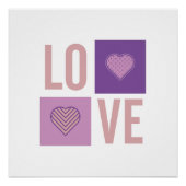 LO-VE. Typografie en vormen. Perfect Poster (Voorkant)