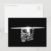 Lo Watt Skull Lamp Briefkaart (Voorkant / Achterkant)