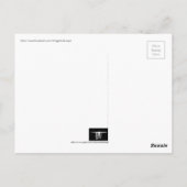 Lo Watt Skull Lamp Briefkaart (Achterkant)