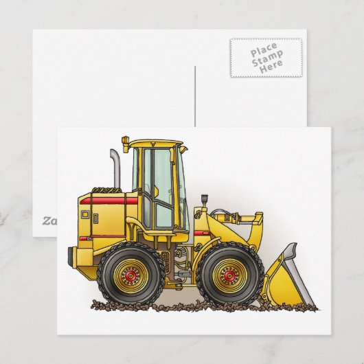 Loader Post Card Briefkaart (Voorkant / Achterkant)