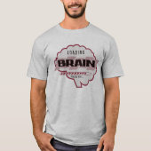 Loading Brain – Please Wait Funny T-shirt (Voorkant)