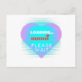 Loading Heart Retro Gamer Briefkaart (Voorkant)