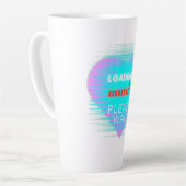 Loading Heart Retro Gamer Latte Mok (Linkerhoek)