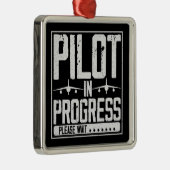Loading… Pilot Upgrade in Progress Flight School Metalen Ornament (Rechts)