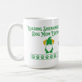 Loading Shenanigans Dog Mom Gnome St Patrick's Day Koffiemok