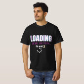 Loading Social Battery | Funny Introvert Humor Des T-shirt (Voorkant volledig)