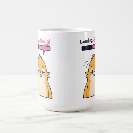 Loading… Sociale energie – Schattigee vermoeide do Koffiemok (Center)