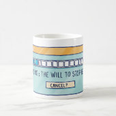 Loading: The Will To Stop Reading Koffiemok (Center)