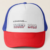 Loading Trump 2020 USA Election Typography Trucker Pet (Voorkant)