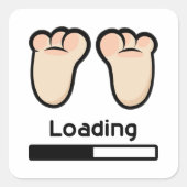 Loading... Vierkante Sticker (Voorkant)