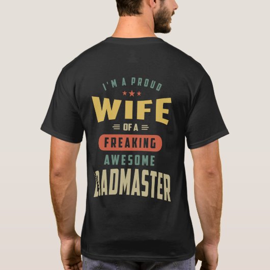 Loadmaster-taakomschrijving T-shirt (Achterkant)