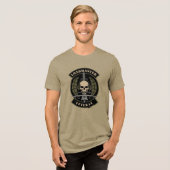 Loadmaster Veteraan Airlift Operations Embleem Tri-Blend Shirt (Voorkant volledig)