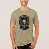 Loadmaster Veteraan Airlift Operations Embleem Tri-Blend Shirt (Voorkant)