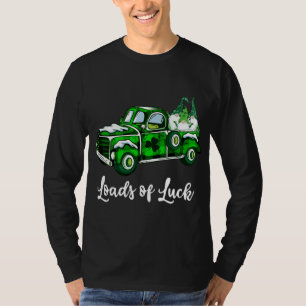 Loads Luck Gnomes Funny Leprechaun Costume Patr T-shirt