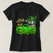 Loads Luck Truck Husky St Patricks Day 277 T-shirt (Design voorkant)