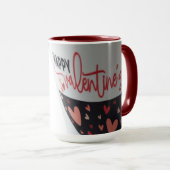 Loads of hearts Valentine mug Mok (Voorkant rechts)
