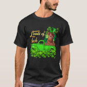 Loads Of Luck Truck Irish Setter St Patrick's Day T-shirt (Voorkant)