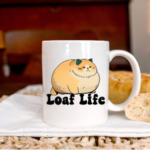 Loaf Life Funny Fat Cat Mok
