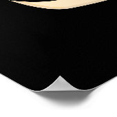 Loaf Life Funny Positive Bread Pun Dark BG Poster (Hoek)