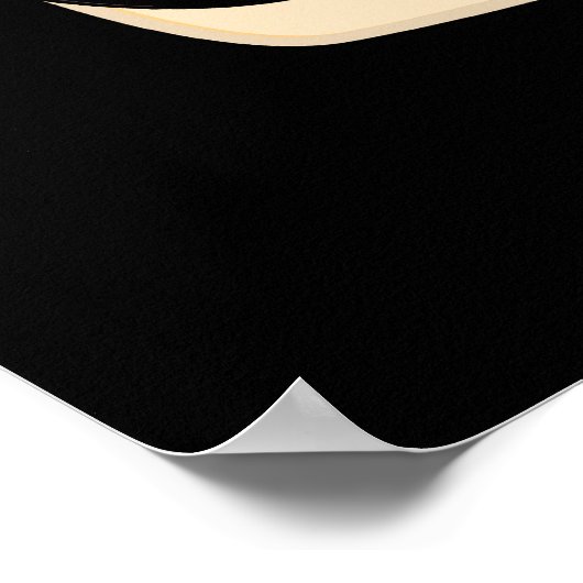 Loaf Life Funny Positive Bread Pun Dark BG Poster (Hoek)