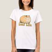 Loaf Lift Fat Cat Grappig T-shirt (Voorkant)