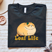 Loaf Lift Fat Cat Grappig T-shirt