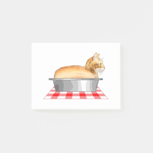 Loaf of Cat Pan Post-it® Notes (Voorkant)