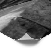 Loafers Wall, Batesville, Arkansas, jaren '30 Poster (Hoek)