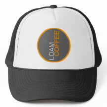 Loam Coffee Trucker Hat - b/w