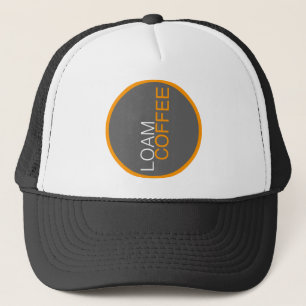 Loam Coffee Trucker Hat - b/w Pet