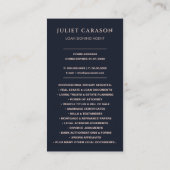 Loan signing agent notary public arch photo  visitekaartje (Achterkant)