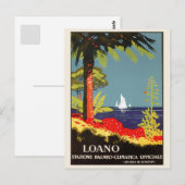  Loano Italy Riviera vintage Briefkaart (Voorkant / Achterkant)