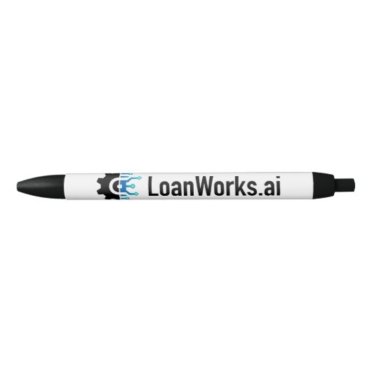LoanWorks.ai Pen - Zwart of Blauw (Voorkant)