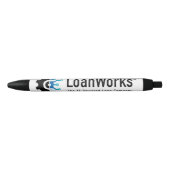 LoanWorks Company Pen - zwart of blauw (Voorkant)
