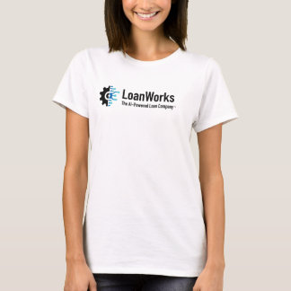 LoanWorks Company Vrouwen Custom T-Shirt - Wit