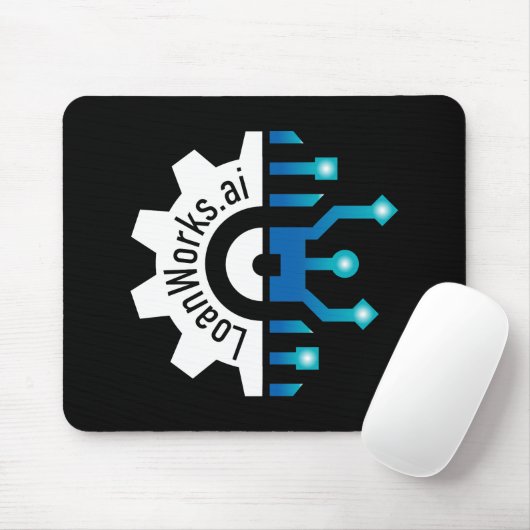 LoanWorks Gear+ Muismat - Zwart (Met muis)