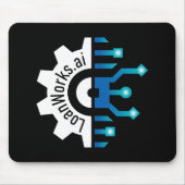 LoanWorks Gear+ Muismat - Zwart (Voorkant)