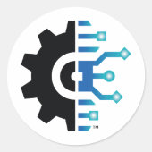 LoanWorks Gear Stickers - Rond (Voorkant)